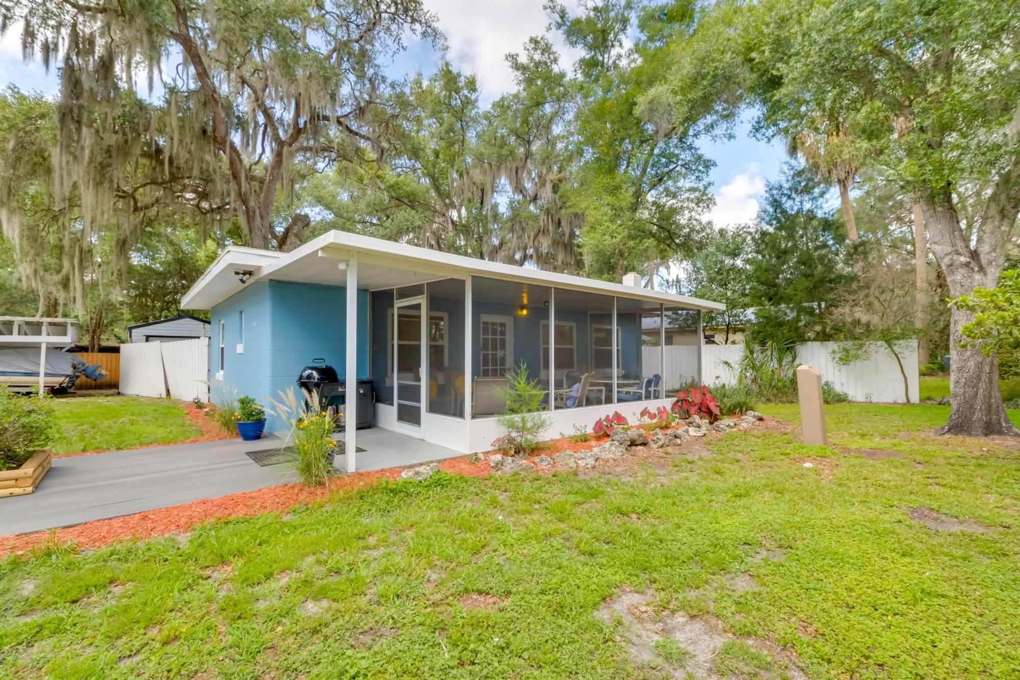 Crystal River House Scalloping And Dock, Gulf 7 Mi! Exterior foto